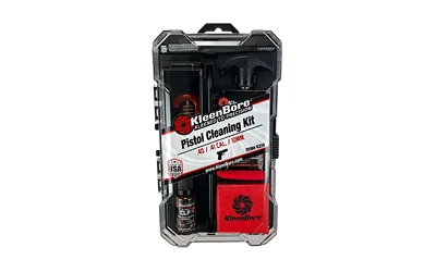 KleenBore Classic Handgun Cleaning Kit for .40/.41/10mm with case and components