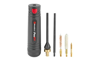 Kleen-Bore PocKit handgun cleaning kit for 9mm .38 .357 with storage handle and brush