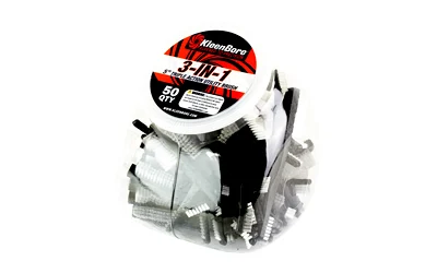 KLEEN-BORE Triple Action 5-inch Nylon Utility Brush 50-Pack
