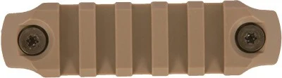 BCM KeyMod nylon Picatinny rail section 3 inch Flat Dark Earth