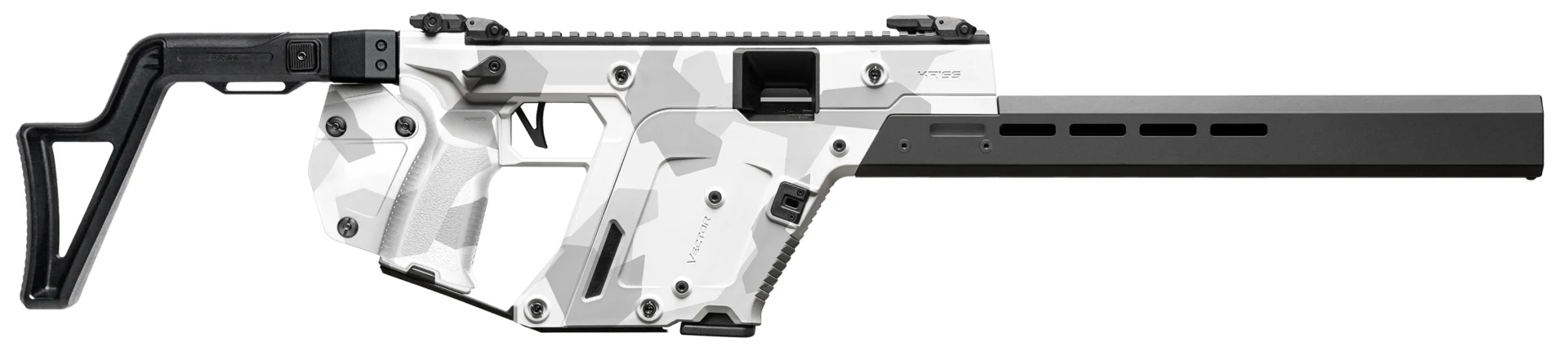 KRISS Vector CRB G3 10mm 16in Arctic Delta CERAKOTE semi-auto carbine side view