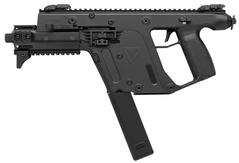 KRISS Vector SDP-E G2 .45 ACP pistol, black, threaded barrel with Picatinny top rail
