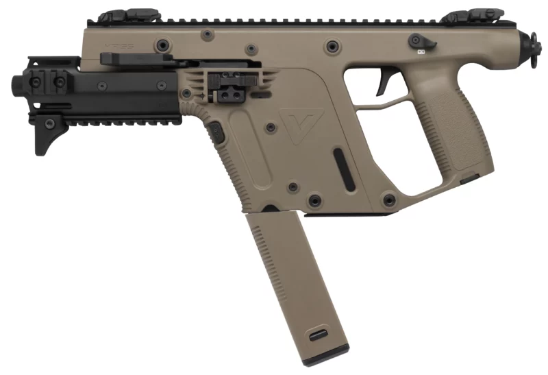 KRISS Vector SDP-E G2 .45 ACP Flat Dark Earth pistol with Picatinny rails