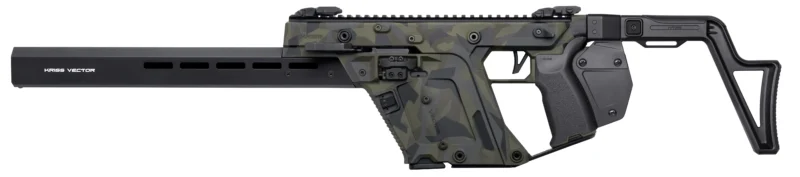 KRISS Vector CRB G3 9mm 16-inch Woodland Delta Camo pistol-caliber carbine