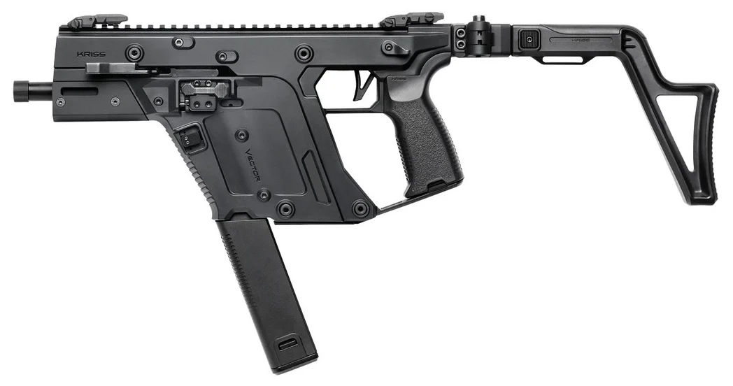 KRISS Vector Gen 3 SBR 9mm 5.5in black folding telescopic stock 40rd