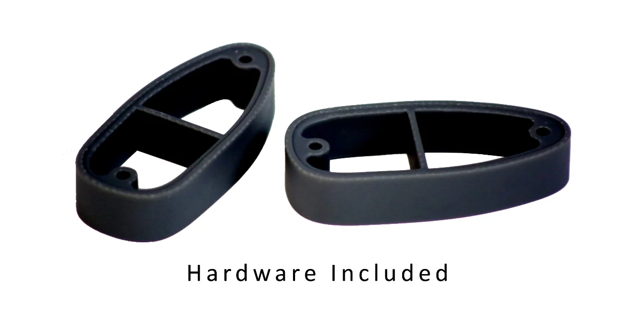 Keystone Sporting Arms Crickett spacer kit black with two spacers and mounting screws