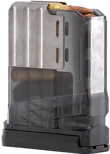 Lancer L7AWM Gen 2 translucent smoke 10-round .308 magazine