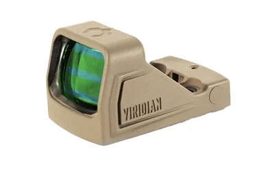 Viridian RFX11 reflex sight with 3 MOA green dot in Flat Dark Earth, Shield RMSc footprint