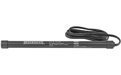 Lockdown 12-inch electric dehumidifier rod for gun safes, black