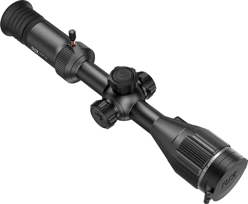 Rix Optics LEAP L6R thermal riflescope with integrated laser rangefinder, black