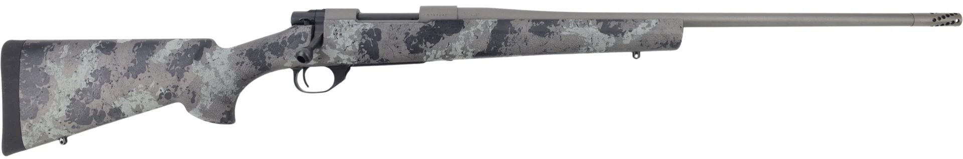 Howa M1500 Fence Line 6.5 Creedmoor 22 inch threaded barrel gray light camo, right-hand