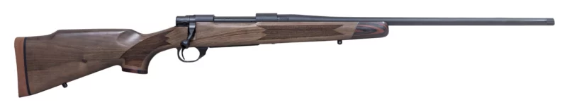 Howa M1500 Super Deluxe .243 Winchester rifle with Turkish walnut stock and 22-inch threaded barrel