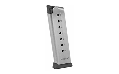 Mec-Gar MGCG4508SPF stainless 8rd magazine for 1911 .45 ACP