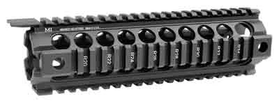 Midwest Industries G2 mid-length two-piece quad-rail AR-15 handguard in black