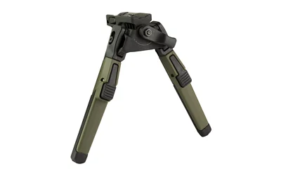 MDT ORYX bipod in olive drab green with sling-stud attachment and 7.2-10 in adjustable legs