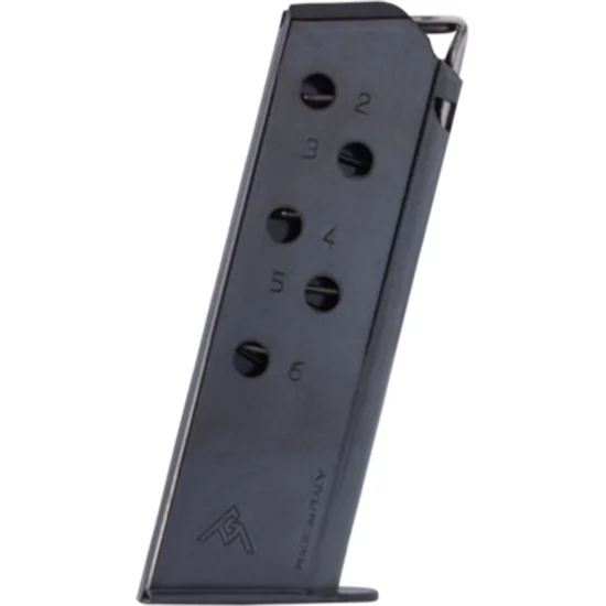 Mec-Gar blued .380 ACP 6-round magazine for Walther PPK