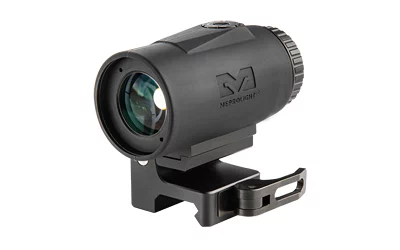 Meprolight MMX4 4x24mm micro magnifier with side flip Picatinny mount, black