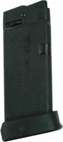 Glock G36 6-round magazine .45 ACP, black polymer-coated steel insert