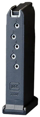 Glock G42 OEM 6-round magazine .380 ACP black polymer
