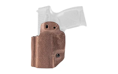 Mission First Tactical brown hybrid leather and Kydex IWB/OWB holster for Taurus PT111 PT140 G2 G2C G2S G3c