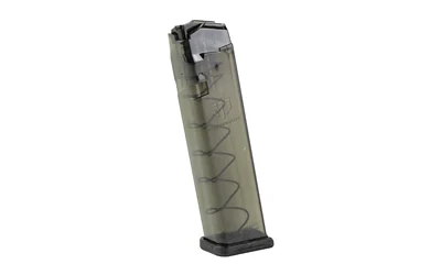 ETS Group Carbon Smoke 22-round 9mm Glock magazine translucent polymer