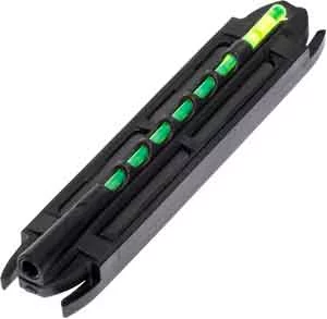 Hi-Viz Magni-Hunter magnetic shotgun front sight fitting .355-.440 in ribs with green/red LitePipes