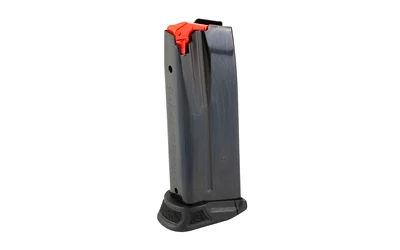 H&K CC9 12rd magazine with extended floor plate, black steel, 9mm Luger