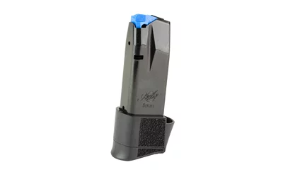 Heckler & Koch CC9 10rd extended floor plate magazine, 9mm Luger, blued steel, black