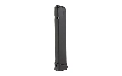 KCI USA KCI-MZ008 33-round 9mm Glock magazine, black matte
