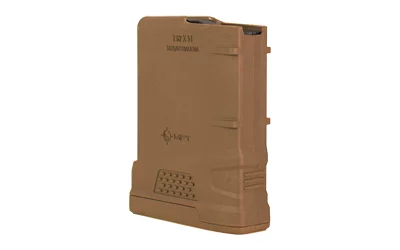 Mission First Tactical MFT Extreme Duty .308 10rd polymer magazine in Flat Dark Earth for AR10 SR25