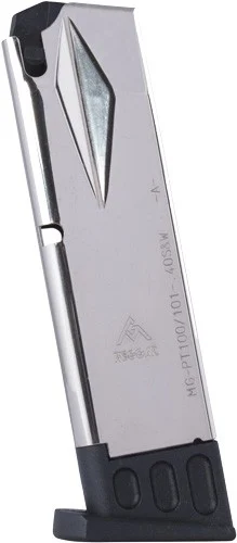 Mec-Gar 10-round nickel-plated magazine for Taurus PT100/101 .40 S&W