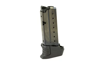 Walther PPS 9mm blued steel replacement magazine side view with finger rest