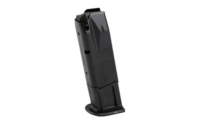 Walther PDP Full-Size 10-round 9mm blued steel magazine with polymer base plate