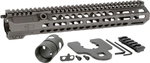 Midwest Industries MI-CRMHD-308L 13.5in Low Combat Rail M-LOK handguard in black