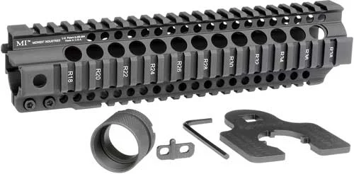Midwest Industries 10 inch Combat Rail T-Series free-float handguard with Picatinny rails