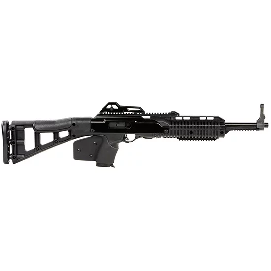 Hi-Point 3895TSCA .380 ACP carbine, 16.50-inch barrel, black skeletonized stock, CA paddle grip