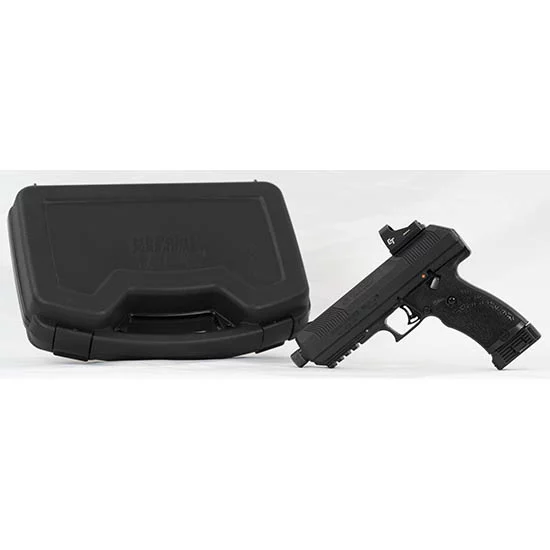 Hi-Point JXP 10mm pistol with Crimson Trace red dot, 5.2-inch barrel, black finish