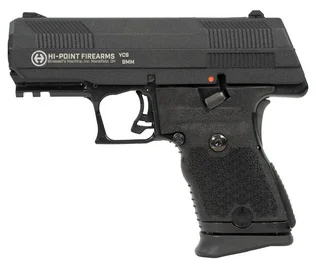 Hi-Point YC9-NTB compact 9mm pistol black polymer frame with Picatinny rail