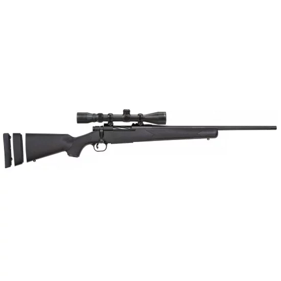 Mossberg Patriot Super Bantam 7mm-08 Rem 20in fluted barrel black synthetic stock scoped