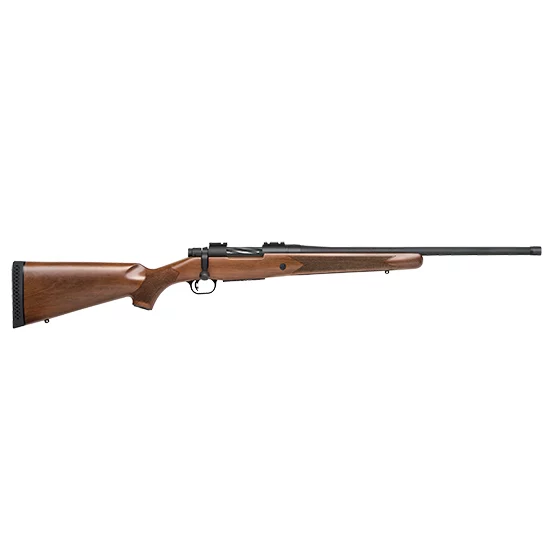 Mossberg Patriot .450 Bushmaster 20-inch walnut stock threaded barrel