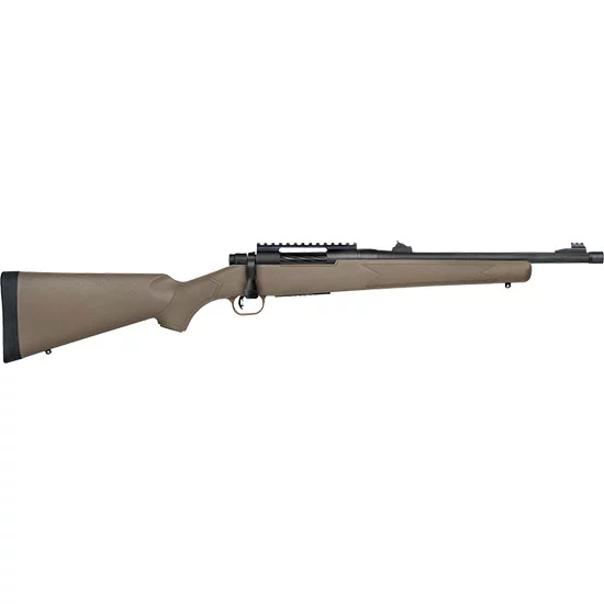 Mossberg Patriot Predator .450 Bushmaster rifle 16.25 in threaded fluted barrel Flat Dark Earth synthetic stock