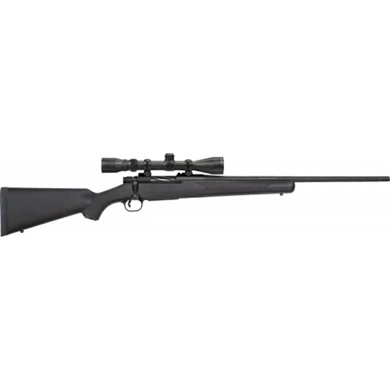 Mossberg Patriot Synthetic Scoped .350 Legend 22in fluted rifle with black synthetic stock
