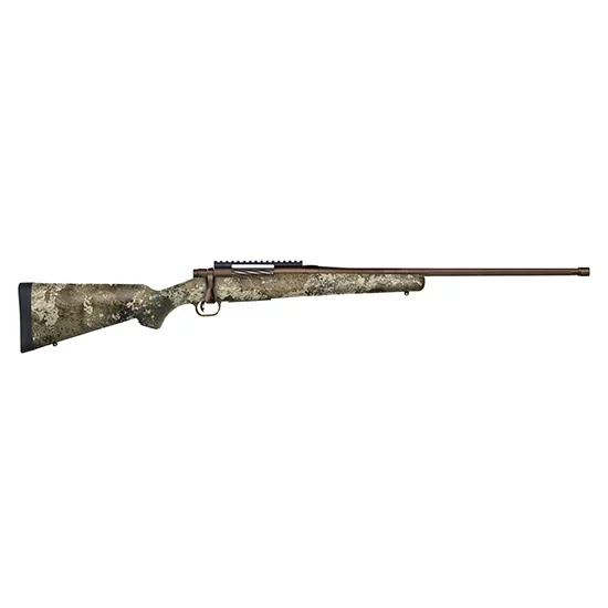 Mossberg Patriot Predator 7mm PRC rifle with TrueTimber Strata synthetic stock