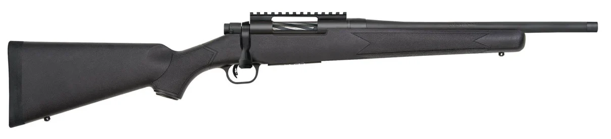 Mossberg Patriot Carbine .308 Win threaded barrel black synthetic stock