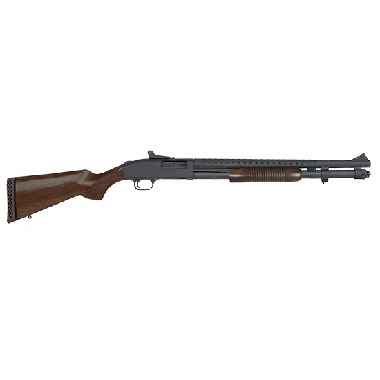 Mossberg 590A1 Retrograde 12 gauge 20 inch parkerized shotgun with heatshield and ghost ring sights