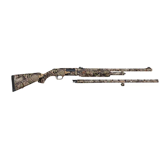 Mossberg 500 20 Gauge combo 26in vent rib & 24in rifled Mossy Oak camo