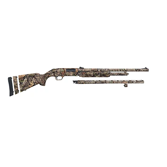 Mossberg 500 Super Bantam 20ga combo shotgun with Mossy Oak camo stock and 22" and 24" barrels
