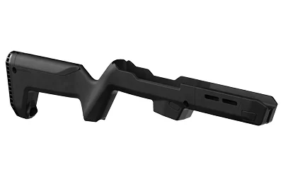 Magpul PC Backpacker stock for Ruger PC Carbine in black polymer with M-LOK hand guard