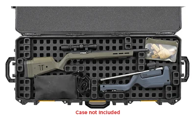 Magpul DAKA GRID Organizer black polypropylene for Pelican Vault V800 with EPP panels