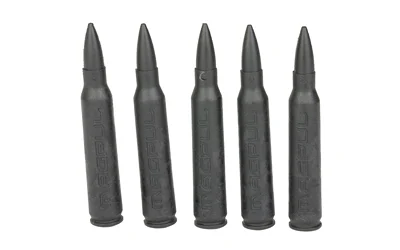 Magpul 5.56x45 5-pack dummy rounds black polymer snap caps